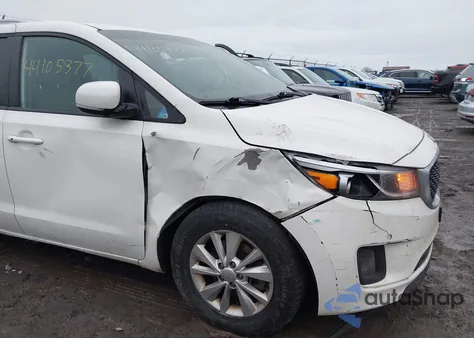 2017 Kia Sedona Lx из США, поврежденный, VIN KNDMB5C18H6327039